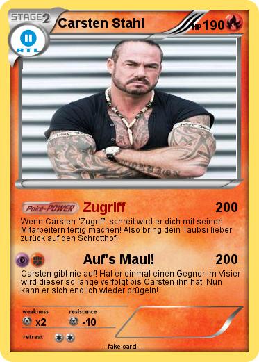 Pokemon Carsten Stahl