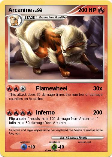 Pokemon Arcanine