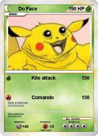 Pokemon Do Face