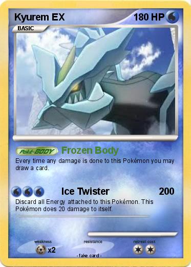 Pokemon Kyurem EX