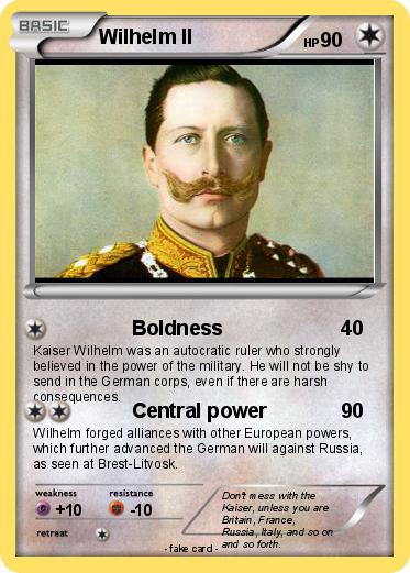 Pokemon Wilhelm II