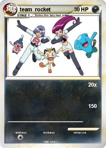 Pokemon team  rocket