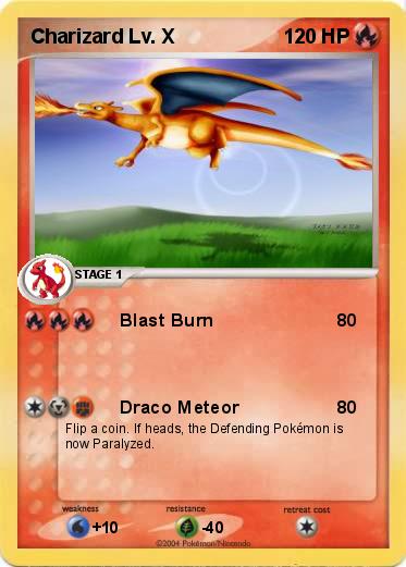 Pokemon Charizard Lv. X