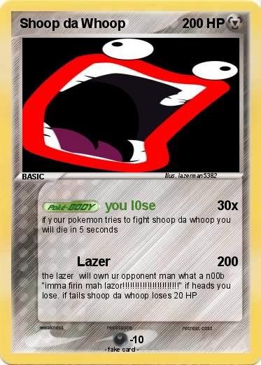 Pokemon Shoop da Whoop