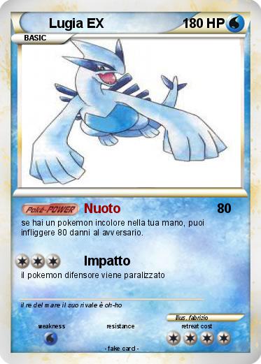 Pokemon Lugia EX