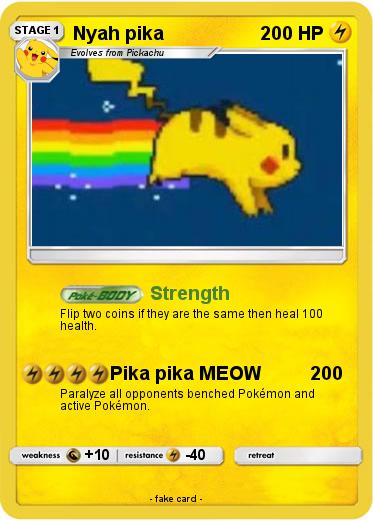 Pokemon Nyah pika