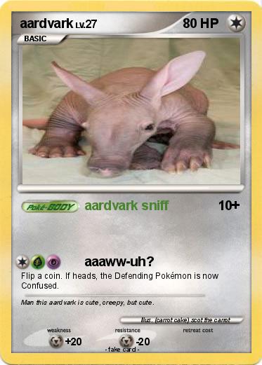 Pokemon aardvark