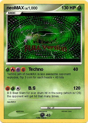 Pokemon neoMAX