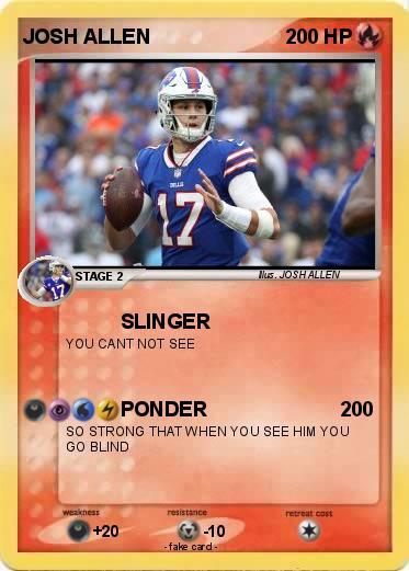 Pokemon JOSH ALLEN