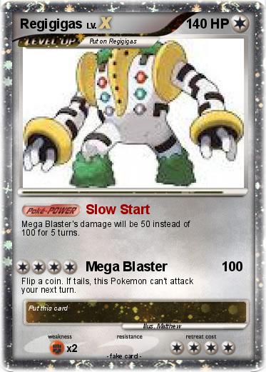 Pokemon Regigigas