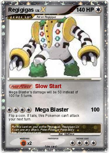 Pokemon Regigigas