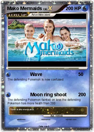 Pokemon Mako Mermaids