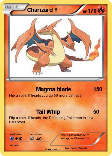 Pokemon Charizard Y