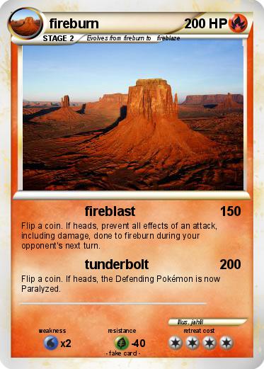 Pokemon fireburn