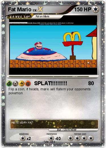Pokemon Fat Mario