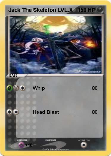 Pokemon Jack The Skeleton LVL.X