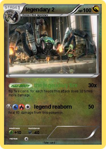 Pokemon legendary 2