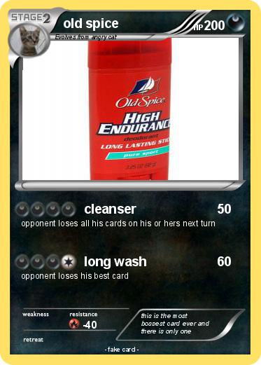Pokemon old spice