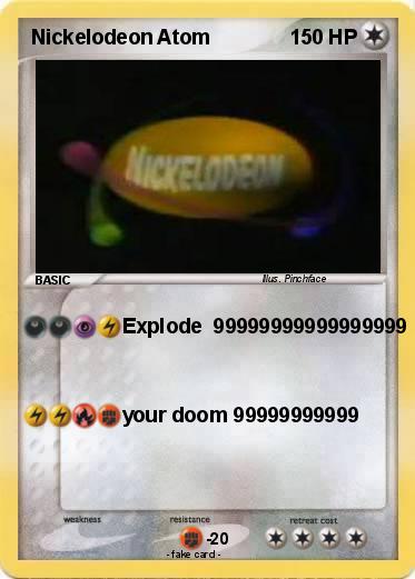 Pokemon Nickelodeon Atom