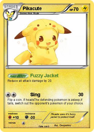 Pokemon Pikacute