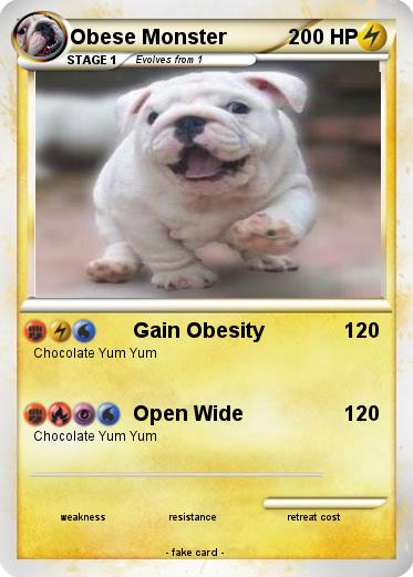 Pokemon Obese Monster