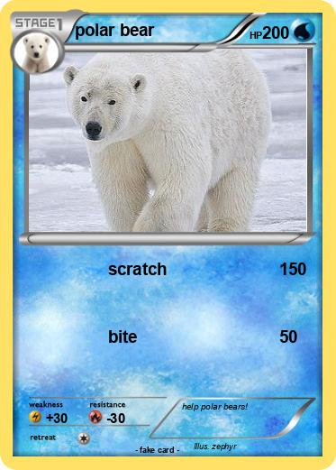 Pokemon polar bear