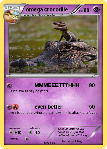 Pokemon omega crocodile