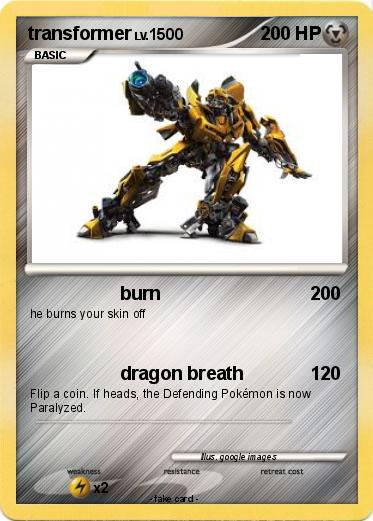 Pokemon transformer