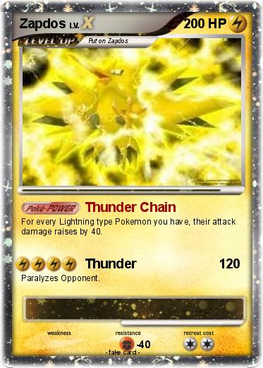 Pokemon Zapdos