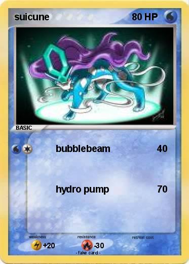Pokemon suicune