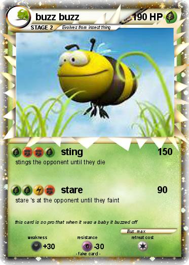 Pokemon buzz buzz