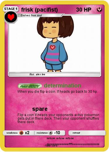 Pokemon frisk (pacifist)