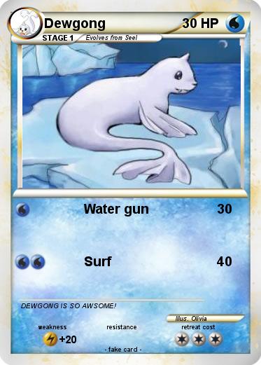 Pokemon Dewgong