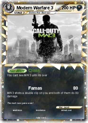Pokemon Modern Warfare 3