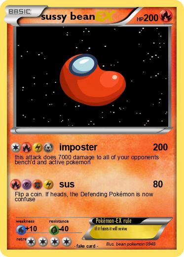 Pokemon sussy bean