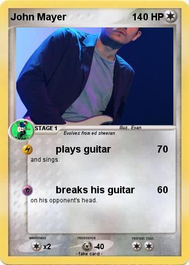 Pokemon John Mayer