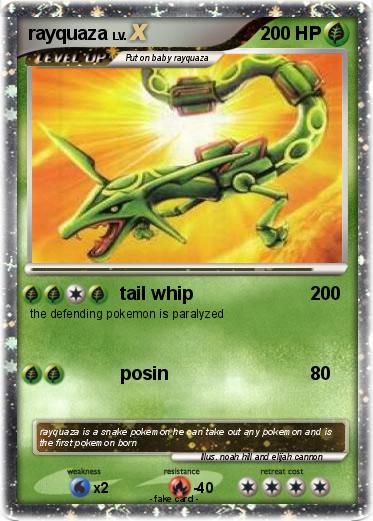 Pokemon rayquaza