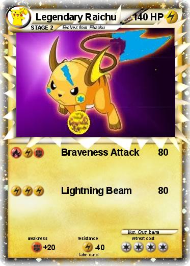 Pokemon Legendary Raichu