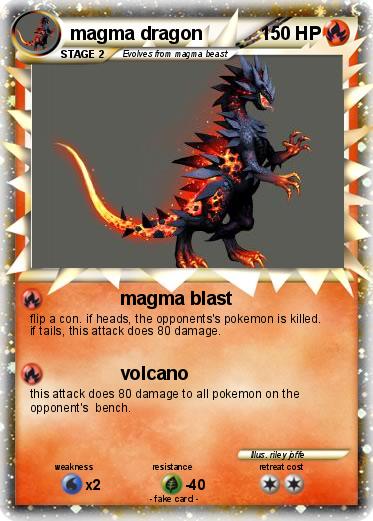 Pokemon magma dragon