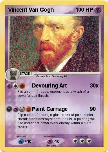 Pokemon Vincent Van Gogh