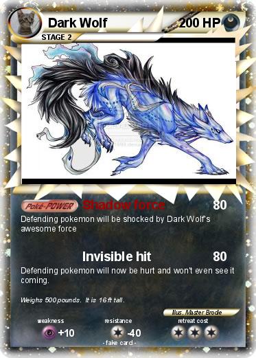 Pokemon Dark Wolf