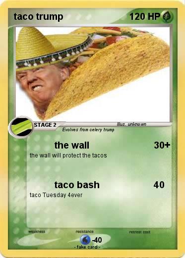 Pokemon taco trump