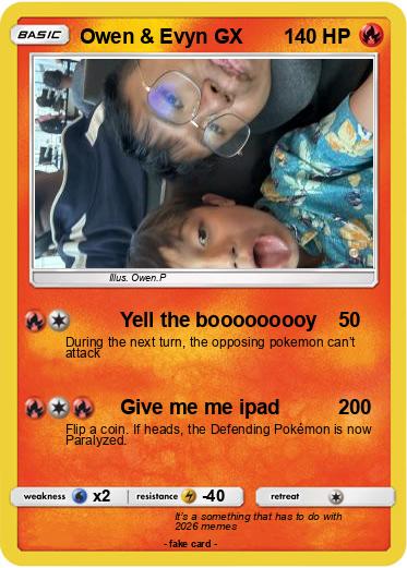 Pokemon Owen & Evyn GX