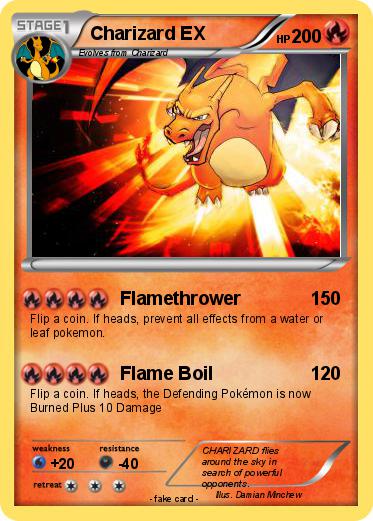 Pokemon Charizard EX