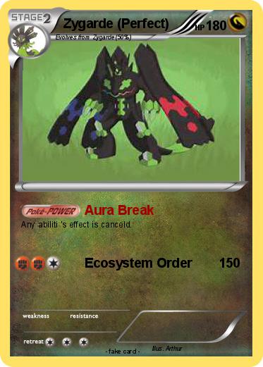 Pokemon Zygarde (Perfect)