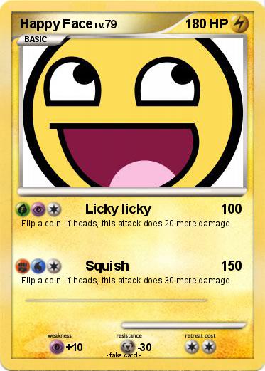 Pokemon Happy Face