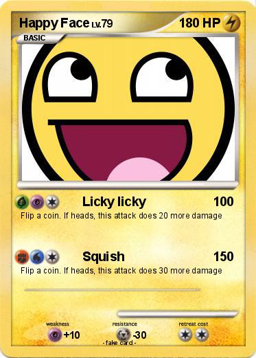 Pokemon Happy Face