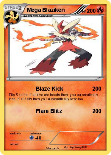 Pokemon Mega Blaziken