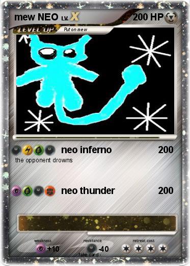 Pokemon mew NEO