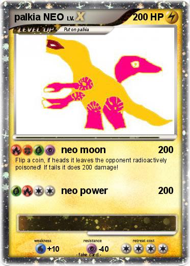 Pokemon palkia NEO